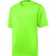 Sport-Tek PosiCharge Tough Tee . | https://www.bestnamebadges.com