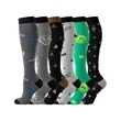 Jacquard Sports Compression Stockings | https://www.bestnamebadges.com