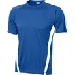 Sport-Tek Colorblock PosiCharge Competitor Tee. | https://www.bestnamebadges.com