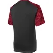 Sport-Tek CamoHex Colorblock Tee. | https://www.bestnamebadges.com