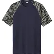 Sport-Tek Drift Camo Colorblock Tee | https://www.bestnamebadges.com