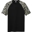 Sport-Tek Drift Camo Colorblock Tee | https://www.bestnamebadges.com