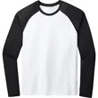 Sport-Tek PosiCharge Long Sleeve Tri-Blend Wicking Raglan... | https://www.bestnamebadges.com