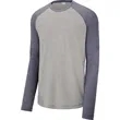 Sport-Tek PosiCharge Long Sleeve Tri-Blend Wicking Raglan... | https://www.bestnamebadges.com