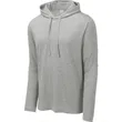 Sport-Tek PosiCharge Tri-Blend Wicking Long Sleeve Hoodie | https://www.bestnamebadges.com