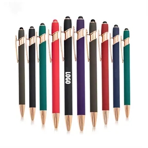 2 In 1 Double Ring Click Action Gel Ballpoint