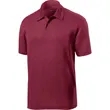 Sport-Tek Heather Contender Polo. | https://www.bestnamebadges.com