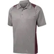 Sport-Tek Heather Colorblock Contender Polo. | https://www.bestnamebadges.com