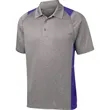 Sport-Tek Heather Colorblock Contender Polo. | https://www.bestnamebadges.com