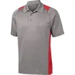 Sport-Tek Heather Colorblock Contender Polo. | https://www.bestnamebadges.com