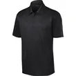 Sport-Tek PosiCharge Active Textured Colorblock Polo. | https://www.bestnamebadges.com