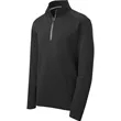 Sport-Tek Sport-Wick Textured 1/4-Zip Pullover. | https://www.bestnamebadges.com