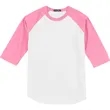 Sport-Tek Colorblock Raglan Jersey. | https://www.bestnamebadges.com