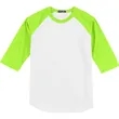 Sport-Tek Colorblock Raglan Jersey. | https://www.bestnamebadges.com
