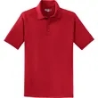 Sport-Tek Dry Zone Raglan Polo. | https://www.bestnamebadges.com