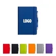 A5 PU Leather Journal Notebook w/Pen | https://www.bestnamebadges.com