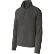 Port Authority Heather Microfleece 1/2-Zip Pullover. | https://www.bestnamebadges.com