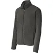 Port Authority Heather Microfleece Full-Zip Jacket. | https://www.bestnamebadges.com