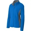 Port Authority Women's Colorblock Value Fleece Jacket. | https://www.bestnamebadges.com