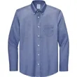 Brooks Brothers Wrinkle-Free Stretch Pinpoint Shirt | https://www.bestnamebadges.com