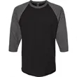 Tultex Unisex Fine Jersey Raglan T-Shirt - 245 | https://www.bestnamebadges.com