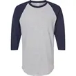 Tultex Unisex Fine Jersey Raglan T-Shirt - 245 | https://www.bestnamebadges.com