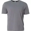 A4 Softek Short Sleeve Tee | https://www.bestnamebadges.com