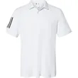 Adidas Men's Floating 3-Stripes Polo - A480 | https://www.bestnamebadges.com