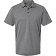 Adidas Men's Heathered Polo - A582 | https://www.bestnamebadges.com