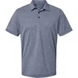 Adidas Men's Heathered Polo - A582 | https://www.bestnamebadges.com