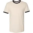 Next Level Apparel Unisex Ringer T-Shirt | https://www.bestnamebadges.com