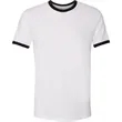 Next Level Apparel Unisex Ringer T-Shirt | https://www.bestnamebadges.com