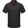 Red Kap Men's Performance Knit® Flex Series Active Polo -... | https://www.bestnamebadges.com
