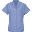 Red Kap Women's Loose Fit Short Sleeve Button Smock - TP23 | https://www.bestnamebadges.com