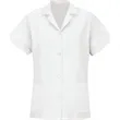 Red Kap Women's Loose Fit Short Sleeve Button Smock - TP23 | https://www.bestnamebadges.com