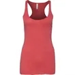 Bella Ladies Triblend Racerback Tank | https://www.bestnamebadges.com