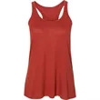 Bella Ladies Flowy Racerback Tank | https://www.bestnamebadges.com