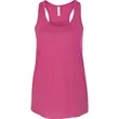 Bella Ladies Flowy Racerback Tank | https://www.bestnamebadges.com