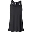Bella Ladies Flowy Racerback Tank | https://www.bestnamebadges.com