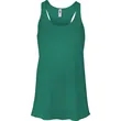 Bella Ladies Flowy Racerback Tank | https://www.bestnamebadges.com