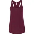 Bella Ladies Flowy Racerback Tank | https://www.bestnamebadges.com