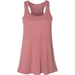 Bella Ladies Flowy Racerback Tank | https://www.bestnamebadges.com