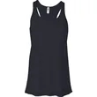 Bella Ladies Flowy Racerback Tank | https://www.bestnamebadges.com