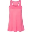 Bella Ladies Flowy Racerback Tank | https://www.bestnamebadges.com