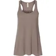 Bella Ladies Flowy Racerback Tank | https://www.bestnamebadges.com