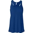 Bella Ladies Flowy Racerback Tank | https://www.bestnamebadges.com