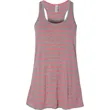 Bella Ladies Flowy Racerback Tank | https://www.bestnamebadges.com
