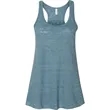 Bella Ladies Flowy Racerback Tank | https://www.bestnamebadges.com