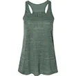 Bella Ladies Flowy Racerback Tank | https://www.bestnamebadges.com