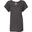Bella Ladies Flowy Raglan T-Shirt | https://www.bestnamebadges.com